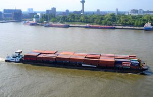 Already more than 100,000 containers shipped via Intercity Barge