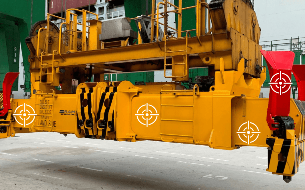 RAM Spreaders launches new crane spreader for container quayside