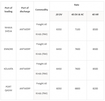 MSC announces rate increases in Europe - Container News