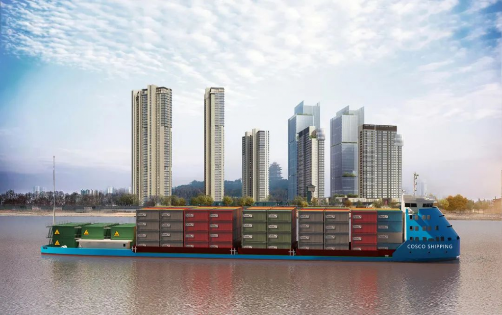 COSCO launches electric container ship project - Container News