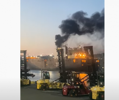 Ro-Ro cargo ship catches fire at port of Tacoma - Container News