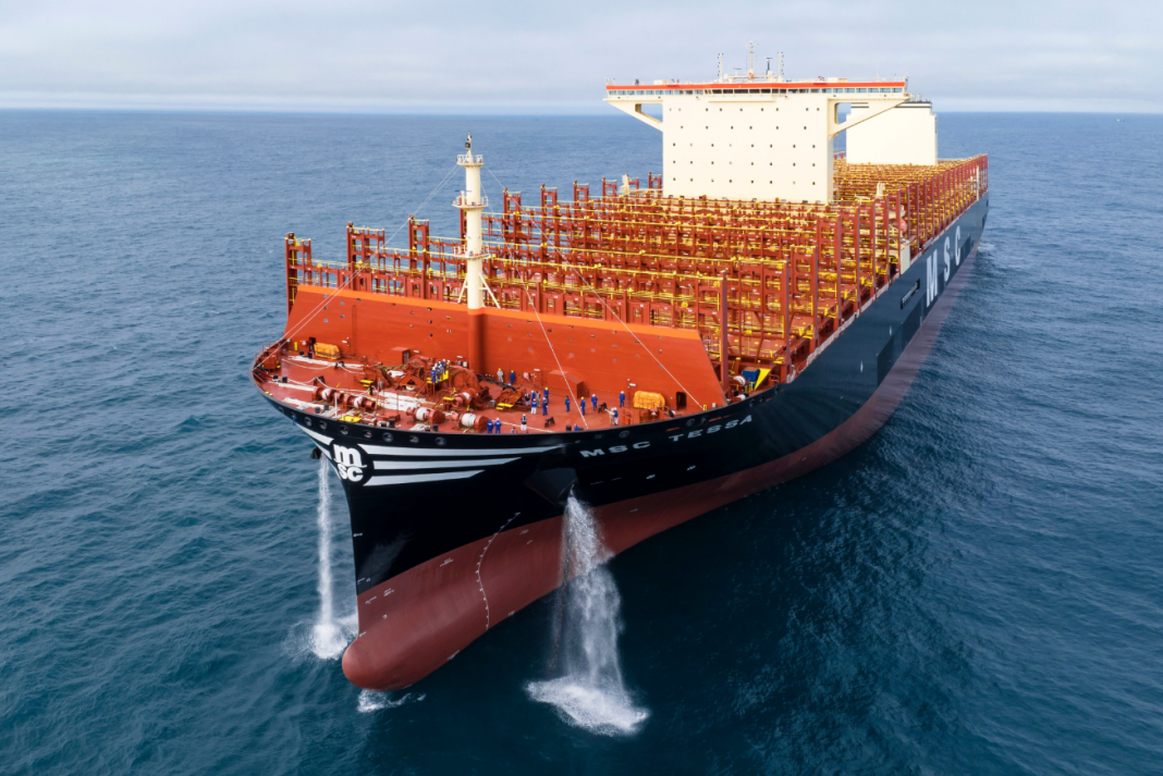 Msc Receives Largest Container Ship In The World Container News