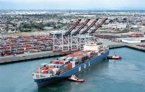 MOL ship at Payra Port