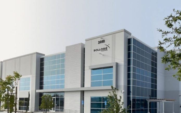 Bollore Logistics distribution center California