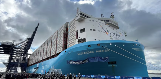 Alexandra Maersk ship