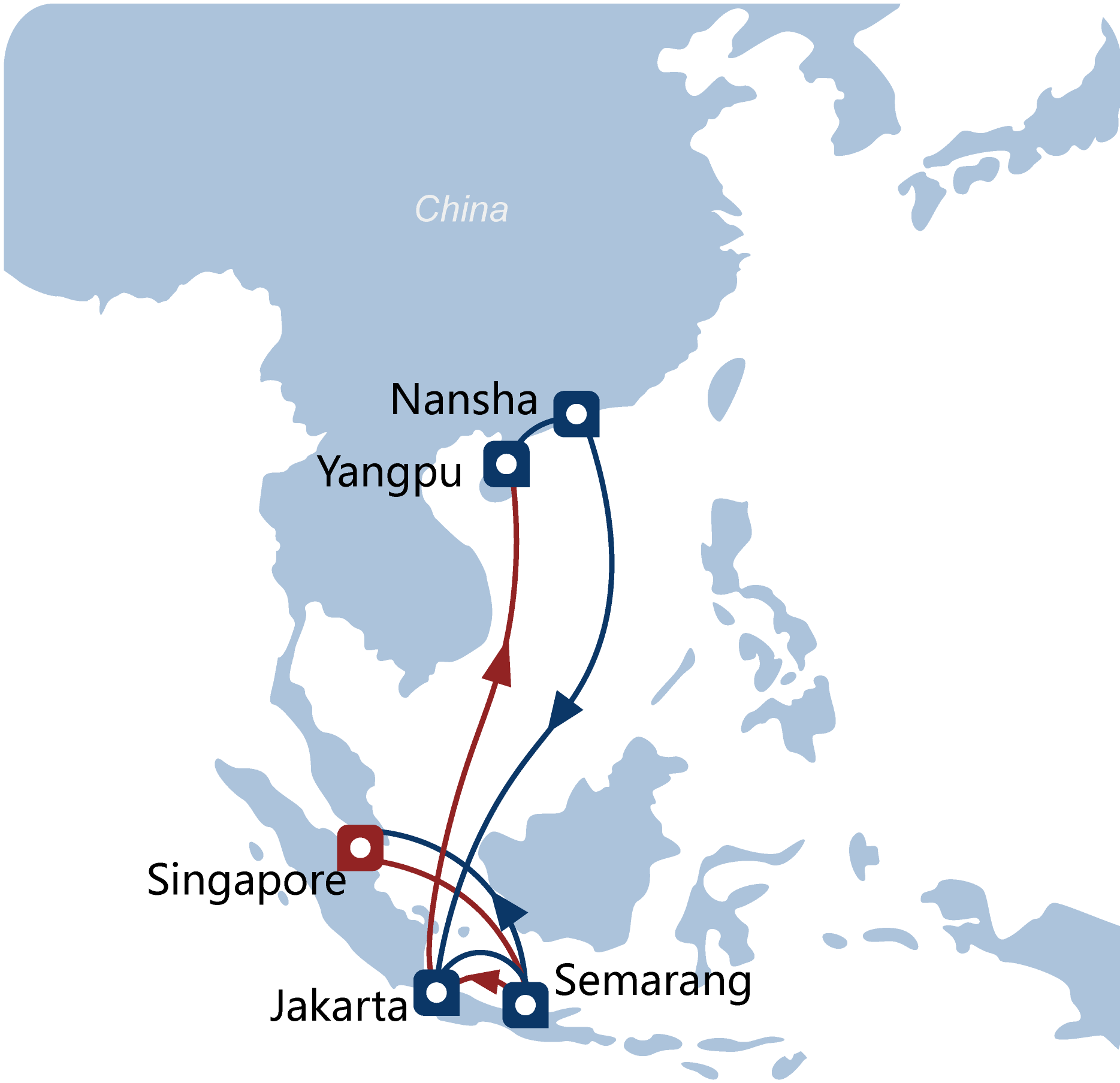 COSCO Shipping Launches New Indonesia Route Container News COSCO Shipping Launches New Indonesia Route Container News