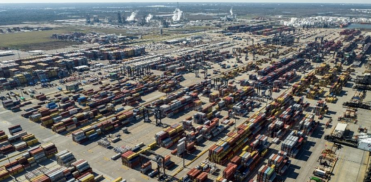Port Houston container volumes