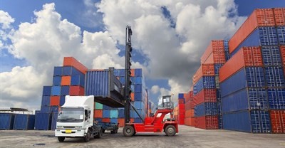 Container and depot
