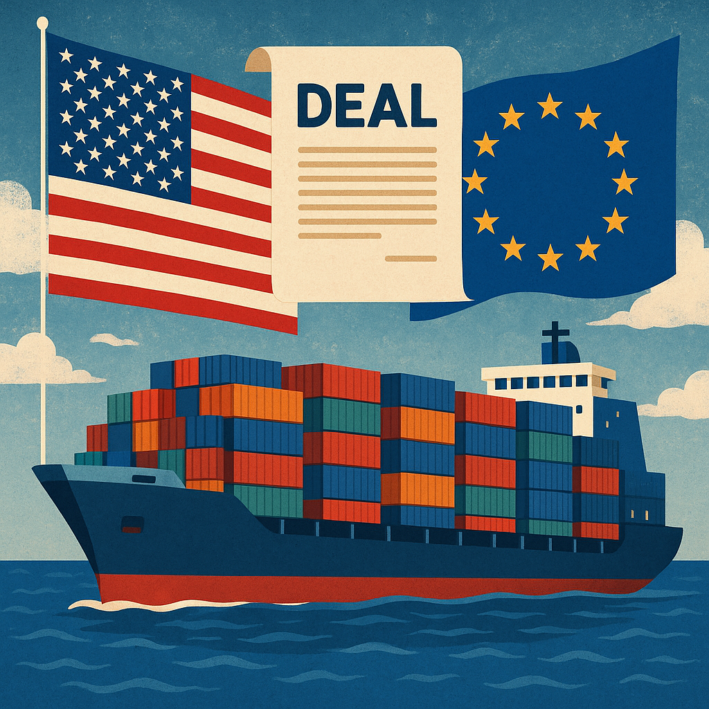 Competition Shipping US-EU trade deal reshapes Atlantic shipping as China competition ...