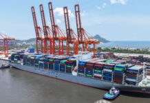 Wan Hai completes Musang King durian shipment The WAN HAI A16 during its maiden call at Contecon Manzanillo