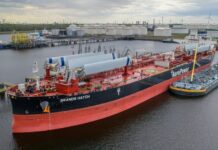 World’s first wind-assisted tanker makes European debut