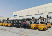 SANY delivers 40 electric forklifts in Qatar
