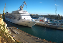 Major refurbishment of MSC Magnifica underway in Malta Shipyard