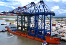 Port Freeport welcomes new post-Panamax cranes