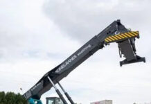 Konecranes unveils electric reach stacker for greener ports