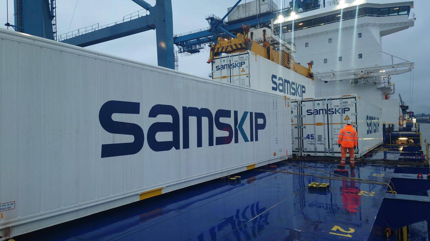 Samskip, Halmstad'ı Avrupa-İzlanda Mavisi hizmetine ekledi