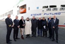 Stena Line holds naming ceremony for new hybrid vessel