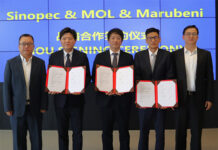 MOL, SINOPEC and Marubeni sign MOU on marine biodiesel supply