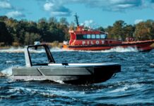Port of Riga introduces a floating drone to enhance the smart technologies