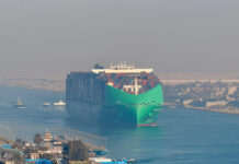 Mega CMA CGM container ship returns to Suez Canal after two-year absence