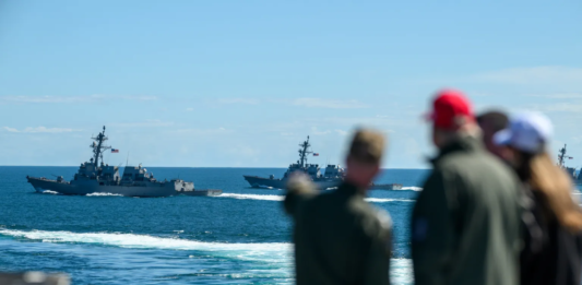 U.S. Navy implements blockade of Iranian Ports