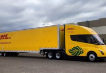 DHL adds first Tesla Semi to North American fleet