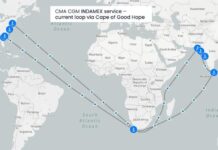 Red Sea container service returns via Suez Canal