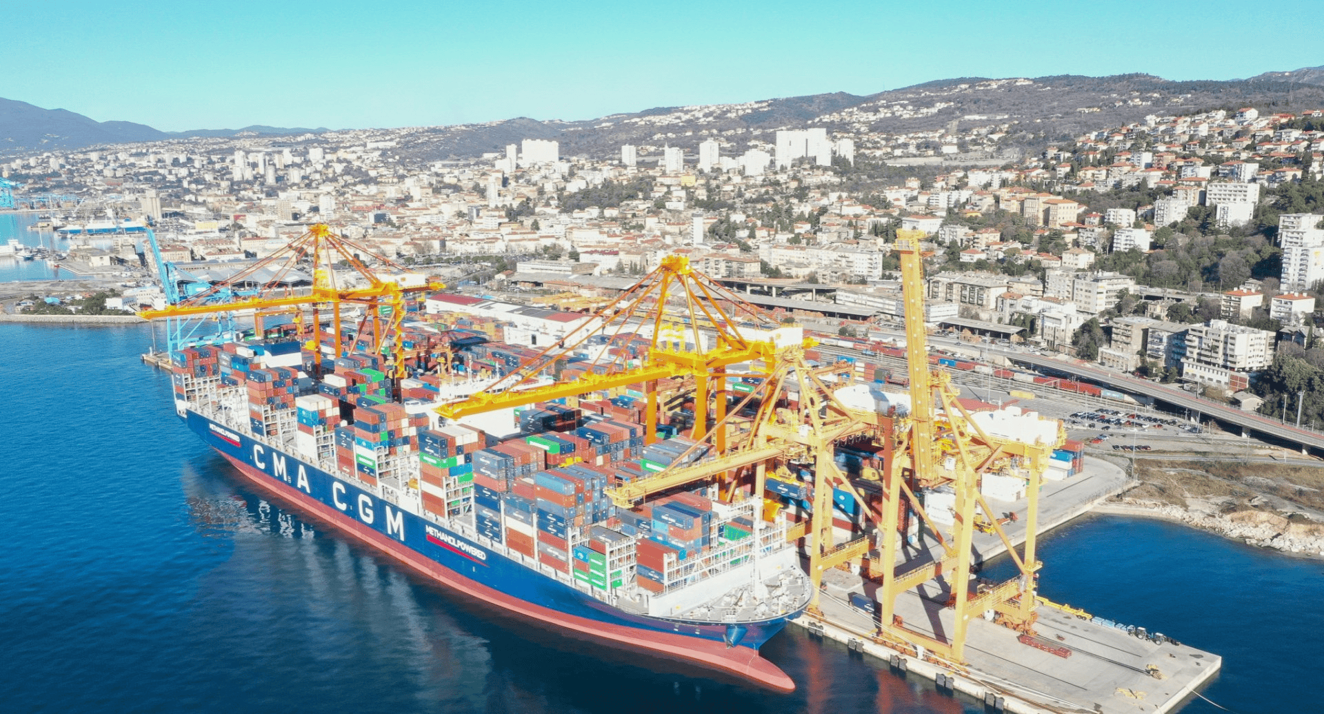 CMA CGM KRYPTON makes maiden call at Rijeka’s AGCT - Container News