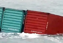 CULines ship loses containers in Taiwan waters
