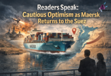 Readers Speak: Cautious optimism as Maersk returns to the Suez Maersk returns to the Suez