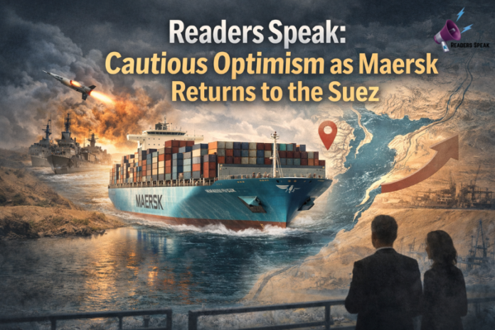 Maersk returns to the Suez