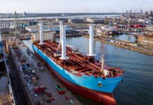 bound4blue installs first eSAIL® system under Maersk Tankers deal