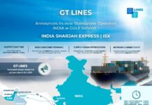 GT Lines launches India–Sharjah Express service India–Sharjah Express service