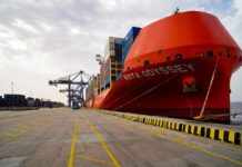 PIL’s LNG-powered KOTA ODYSSEY debuts at Aqaba Pacific International Lines (PIL) celebrated the maiden call of KOTA ODYSSEY, its first LNG-powered vessel in the Red Sea, at Aqaba Container Terminal (ACT).