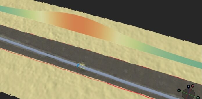 ipeline cathodic inspection with Kongsberg Listen visualized in the Blue Insight ecosystem