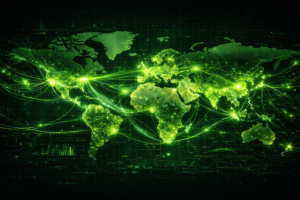 index green world map