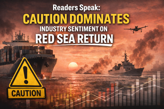 Readers Speak: Is container shipping ready for the Red Sea? Readers Speak: Is container shipping ready for the Red Sea?