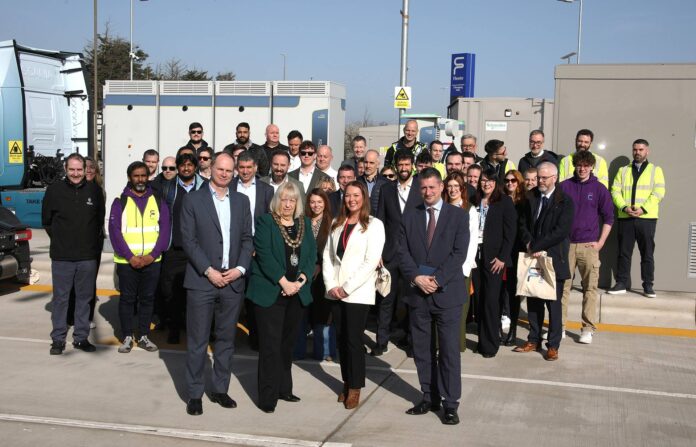 Fleete-Opens-Port-of-Tilbury-eHGV-charing-hub-1