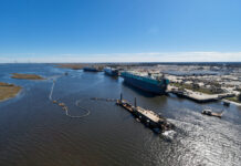Brunswick harbor dredging advances to restore channel depth