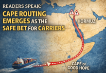 Readers Speak: Cape routing emerges as the safe bet for carriers Readers Speak: Cape Routing Emerges as the Safe Bet for Carriers