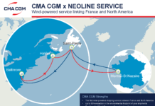 CMA CGM offers access to NEOLINER ORIGIN transatlantic service CMA CGM announced an enhancement ,offering customers access to sailings operated by the wind-powered vessel NEOLINER ORIGIN.