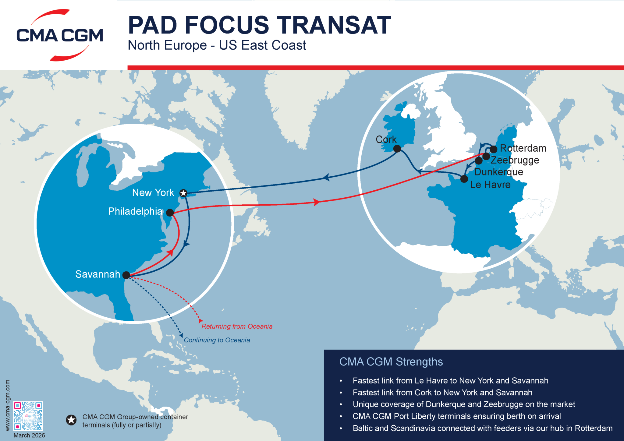 CMA CGM launches Transatlantic Panama direct service to Cork, Ireland ...