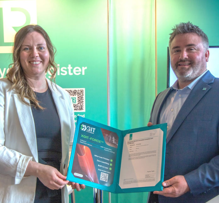 Lloyd's Register has awarded type approval and technical assurance to GIT Coatings for XGIT-FORCE, its next-generation hull coating.