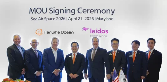 Hanwha Ocean and Leidos teams gather to mark collaboration