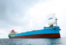 Mitsui O.S.K. Lines installs Wind Challenger on In-Service Coal Carrier for J-Power The coal carrier Kurotakisan Maru â…¢ equipped with the Wind Challenger