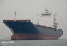 U.S. Navy seizes Iranian cargo vessel M/V Touska M/V Touska cargo vessel
