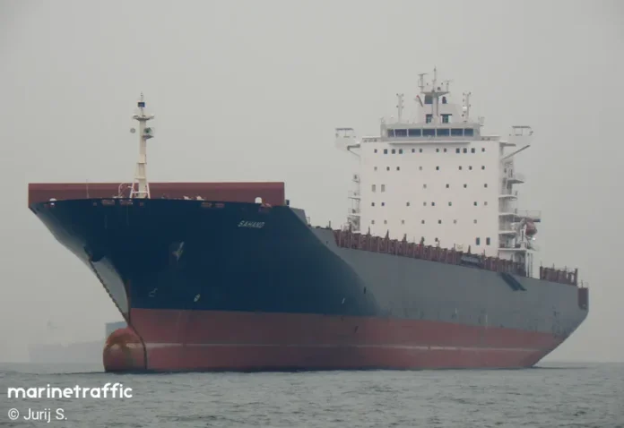 M/V Touska cargo vessel