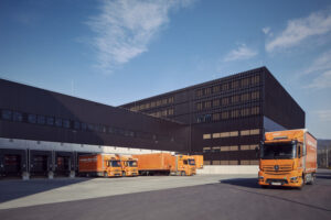 The new Logistics and IT Center Vorarlberg is one of the largest construction projects in Gebrüder Weiss’ history. (Source: Gebrüder Weiss / Darko Todorovic)