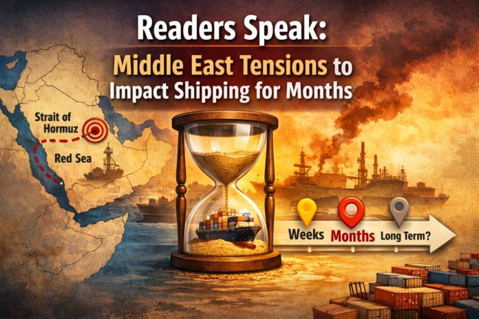 Readers Speak: Middle East tensions to impact shipping for months