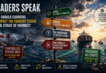 Readers Speak: Strait of Hormuz seen as functionally closed Readers Speak: Strait of Hormuz seen as functionally closed